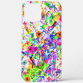 Kutkleurige magische zomerbloemen Case-Mate iPhone case (Achterkant)