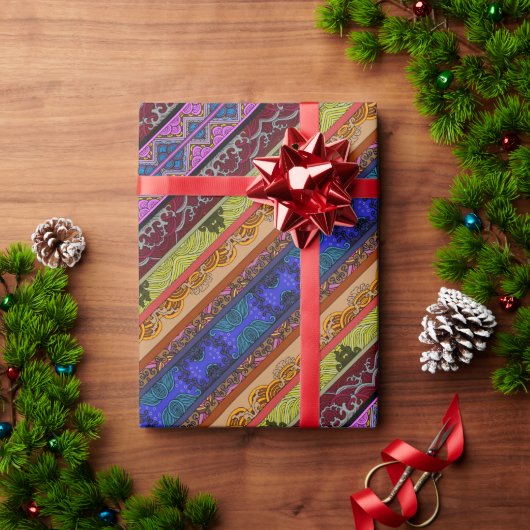 Kutkleurige mok handtekening cadeaupapier (Feestdagen Geschenken)