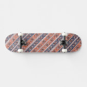 Kutkleurige naadloze oekraïnse sierbloem persoonlijk skateboard (Horizontaal)