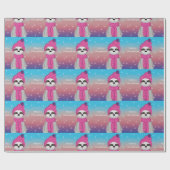 Kutkleurige pastelsnede cadeaupapier (Vlak)