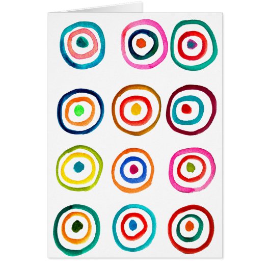 Kutkleurige regenboogcirkels (Voorkant)