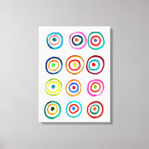 Kutkleurige regenboogcirkels