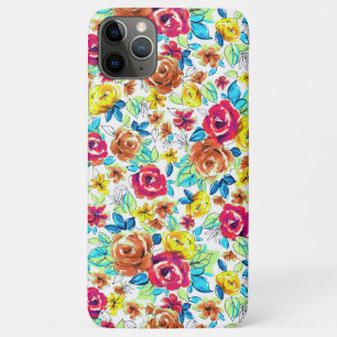Kutkleurige rozen patronen Case-Mate iPhone case