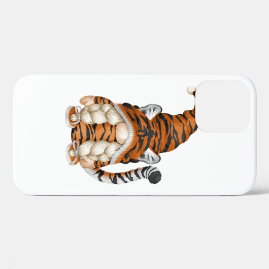 Kutkoepel in tijgerkostuum en tijgermam. Perfect Case-Mate iPhone Case (Achterkant (horizontaal))