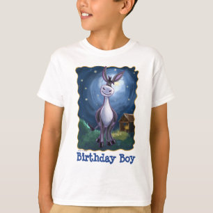 Kutkoppen en spijkers Donkey Birthday Boy T-shirt