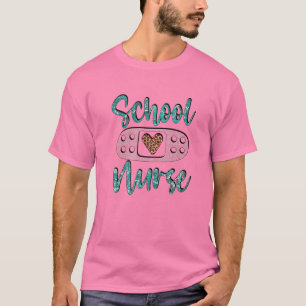 Kutluipvormig ontwerp voor het hart van de luipaar t-shirt