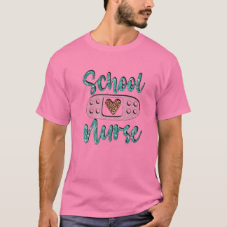 Kutluipvormig ontwerp voor het hart van de luipaar t-shirt