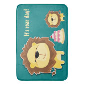 Kutluizen en Baby op zaterdag Badmat (Voorkant Verticaal)