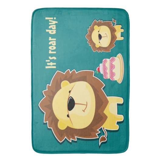 Kutluizen en Baby op zaterdag Badmat (Voorkant Verticaal)