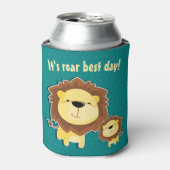 Kutluizen en Baby op zaterdag Blikjeskoeler (Blikje Voorkant)