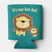 Kutluizen en Baby op zaterdag Blikjeskoeler (Achterkant)