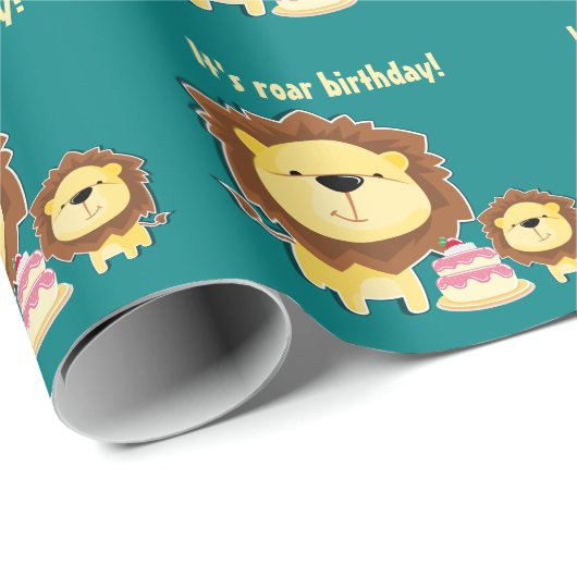 Kutluizen en Baby op zaterdag Cadeaupapier (Rol Hoek)