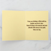 Kutluizen en Baby op zaterdag Kaart (Binnen)