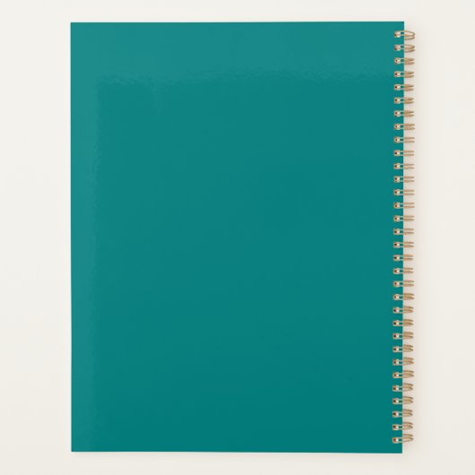 Kutluizen en Baby op zaterdag Planner (Achterkant)