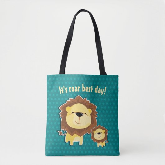 Kutluizen en Baby op zaterdag Tote Bag (Voorkant)