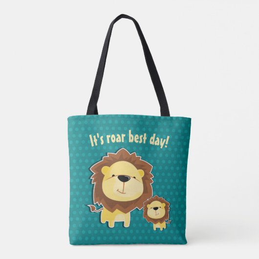 Kutluizen en Baby op zaterdag Tote Bag (Achterkant)