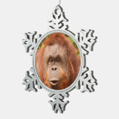 Kutorang-oetan Tin Sneeuwvlok Ornament (Rechts)