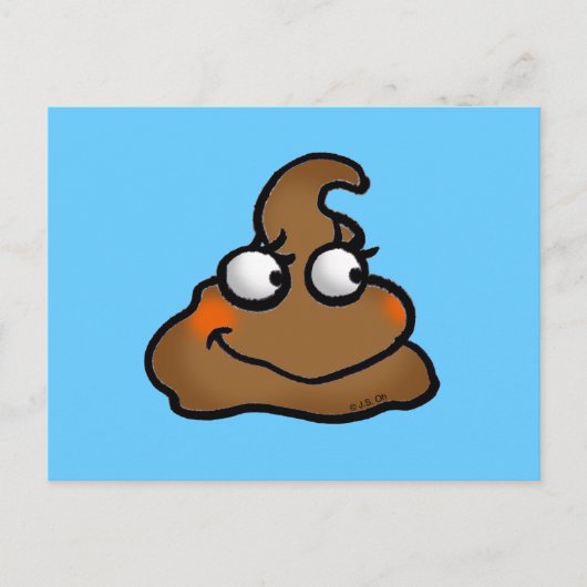 Kutpoep Briefkaart (Voorkant)