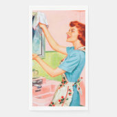 Kutretro handdoekpapier servet (Voorkant)