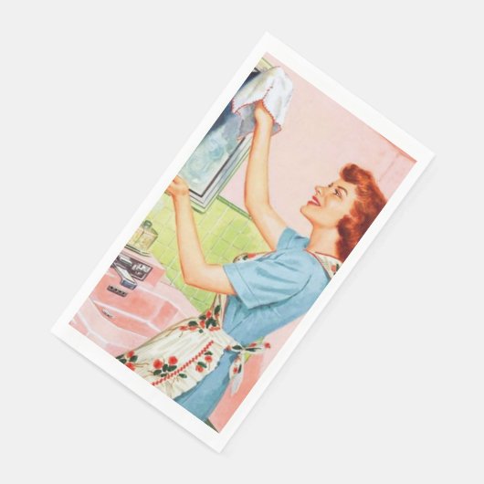 Kutretro handdoekpapier servet (Hoek)