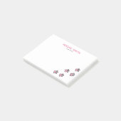 Kutrofielenschilderafdrukken - op maat gemaakt post-it® notes (Schuin)