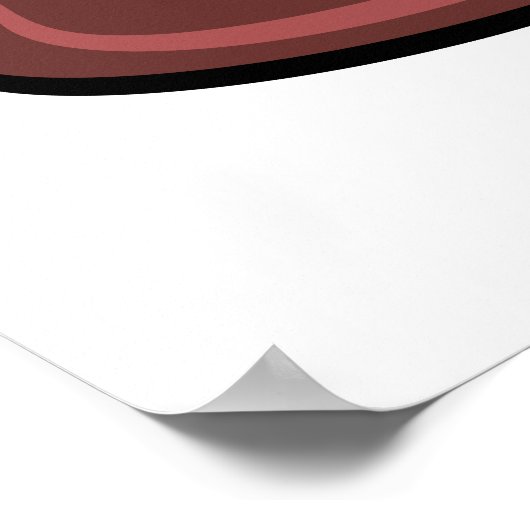 Kutrofielenspel in maag poster (Hoek)