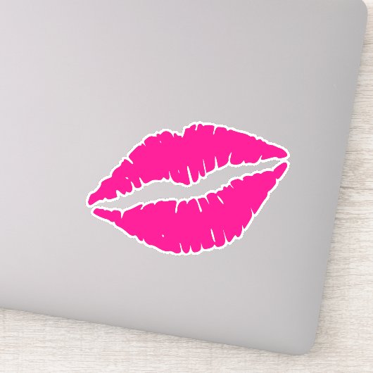 Kutropenlippenstift Sticker (Detail)
