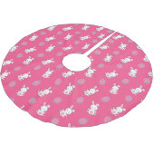 Kutroze baby bunny easter kerstboom rok (Gekanteld)