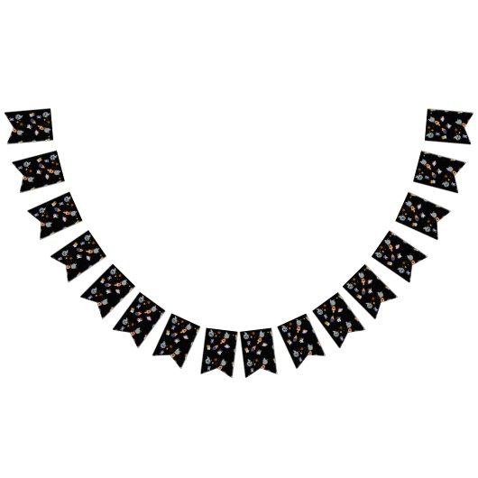 Kutruimte kitten in het sterrenstelsel vlaggetjes (Alle)