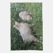 Kutschaafkeukenhanddoeken Theedoek (Verticaal)