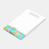 Kutschildpad voor Zeeen Post-it® Notes (Schuin)