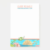 Kutschildpad voor Zeeen Post-it® Notes (Voorkant)