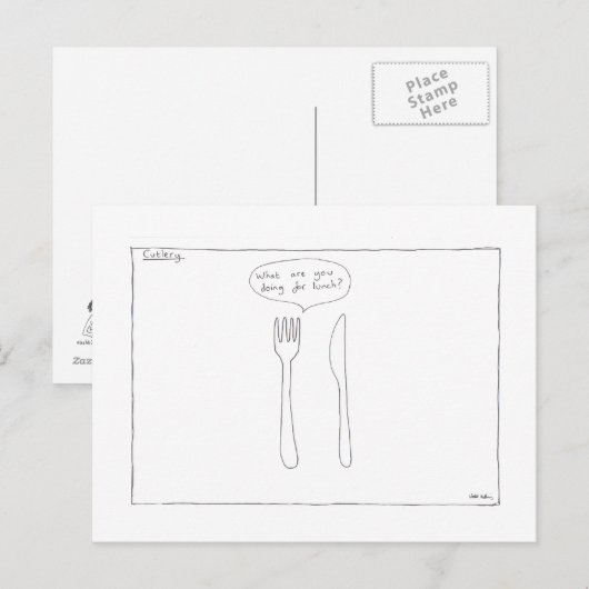 Kutselier Briefkaart (Voorkant / Achterkant)