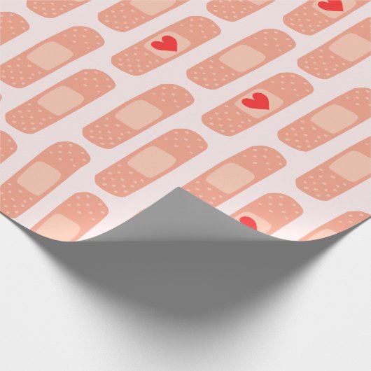 Kutstaartwappapier Cadeaupapier (Hoek)