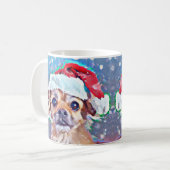 Kutste kersthondje ooit! koffiemok (Voorkant links)