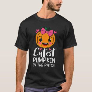 Kutste pompoen in de flacon Halloween Thanksgivin T-shirt