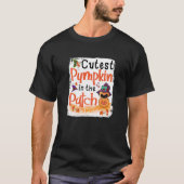 Kutste pompoen in de Herfst van de fluitje T-shirt (Voorkant)