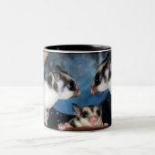 Kutste suikerzweren - moonbeams tweekleurige koffiemok (Center)