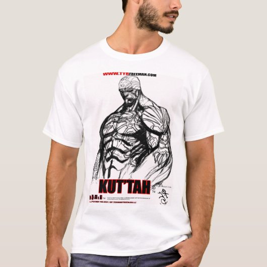 "KUT'TAH MUN" TRANSPARENT SHIRT..GALAXY REMIX  T-SHIRT (Voorkant)