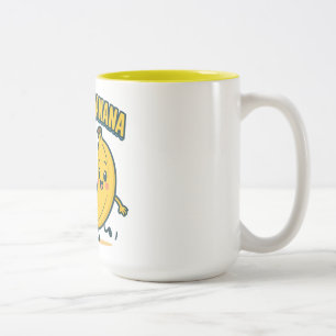 KUTTE KUiken BANANA! Tweekleurige Koffiemok