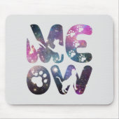 Kuttemaafjes met kat en kattenverf muismat (Voorkant)