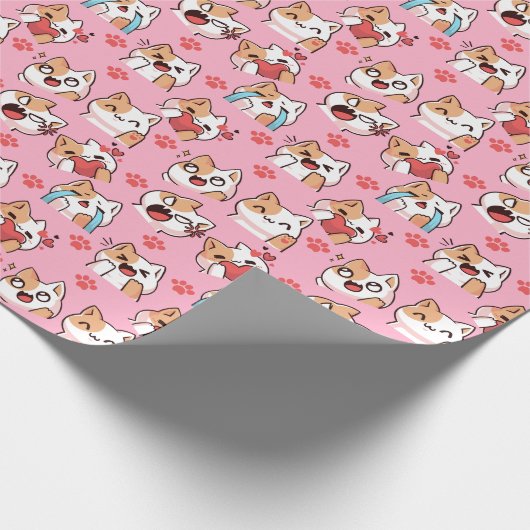 Kutten Cadeaupapier (Hoek)