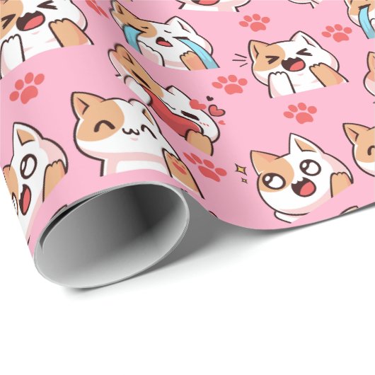 Kutten Cadeaupapier (Rol Hoek)