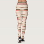 Kutterige strepen leggings (Achterkant)