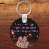 Kutting Reef Resort augustus 2016 Sleutelhanger (Voorkant)