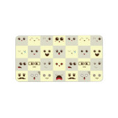 Kutvlak Etiket (Voorkant)