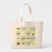 Kutvlak Grote Tote Bag (Voorkant)