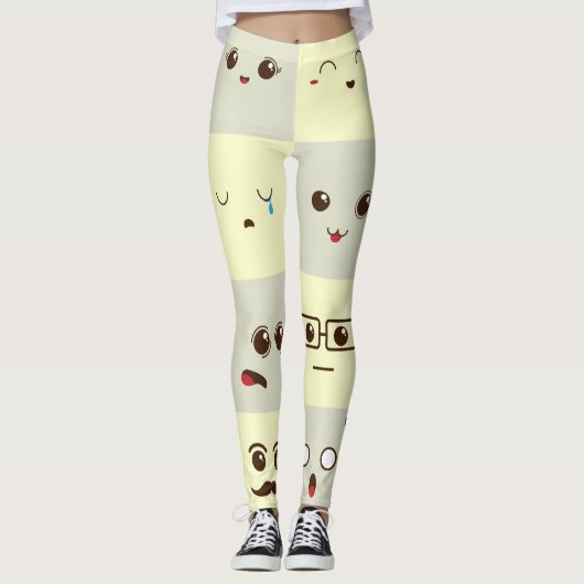 Kutvlak Leggings (Voorkant)