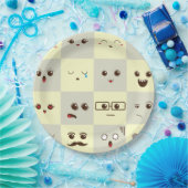 Kutvlak Papieren Bordje (Feest)