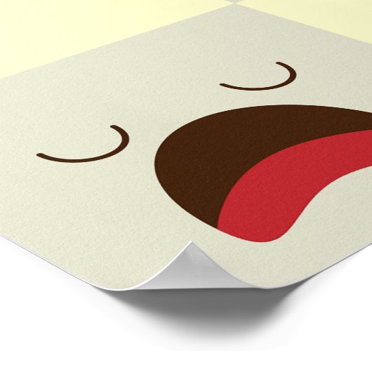 Kutvlak Poster (Hoek)